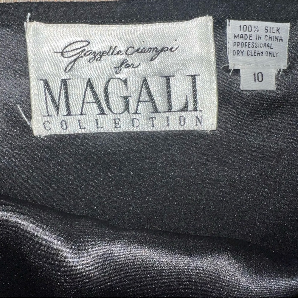 Magali Collections Vintage NWT 100% Silk Cami Size 10 - Picture 6 of 6